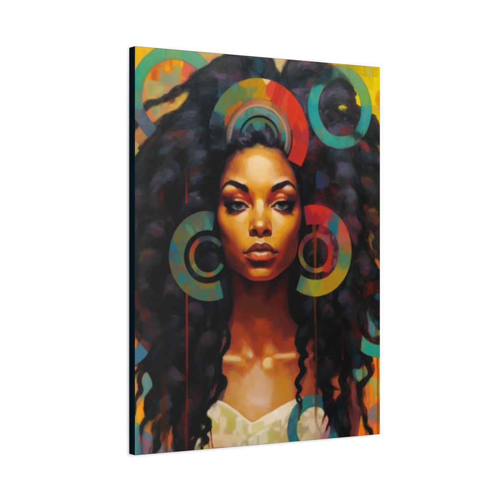 Bohemian Girl  — Vibrant Wall Art (Matte Stretched) Don’t do that