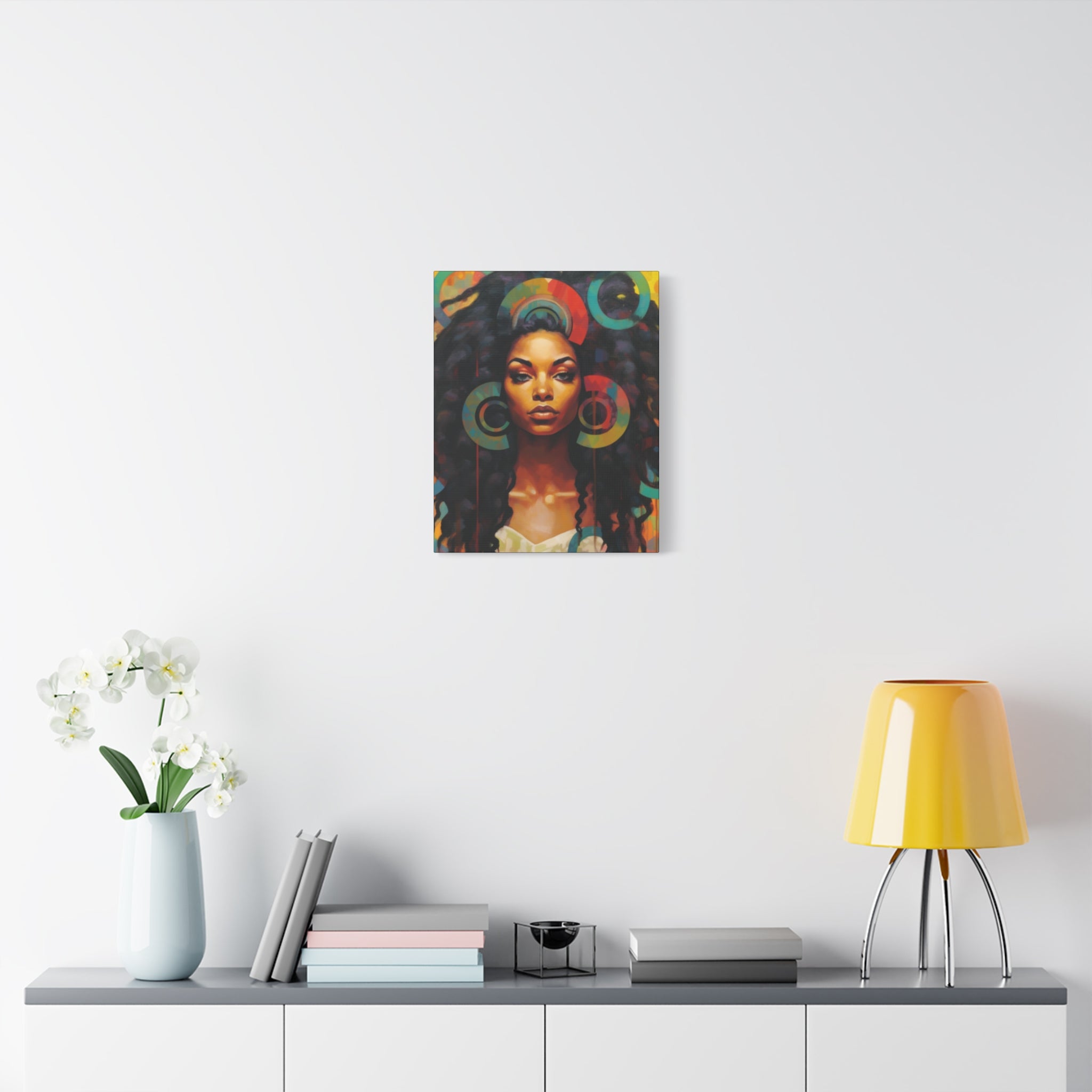 Bohemian Girl  — Vibrant Wall Art (Matte Stretched) Don’t do that