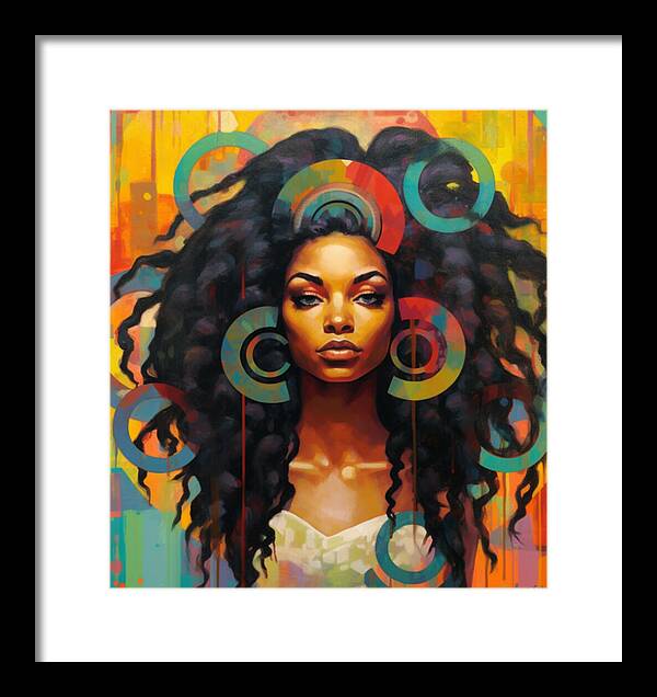 Bohemian, Rhapsody Girl - Framed Print