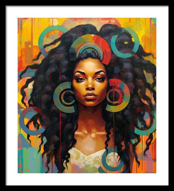 Bohemian, Rhapsody Girl - Framed Print