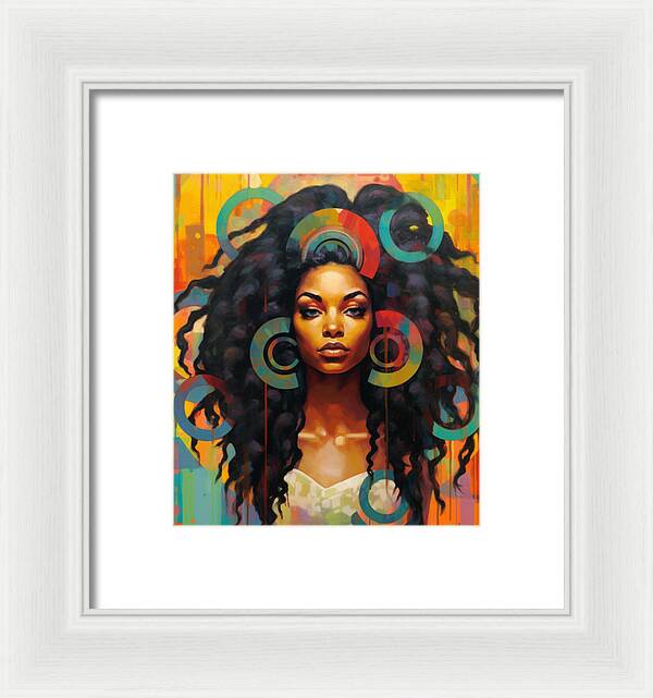 Bohemian, Rhapsody Girl - Framed Print
