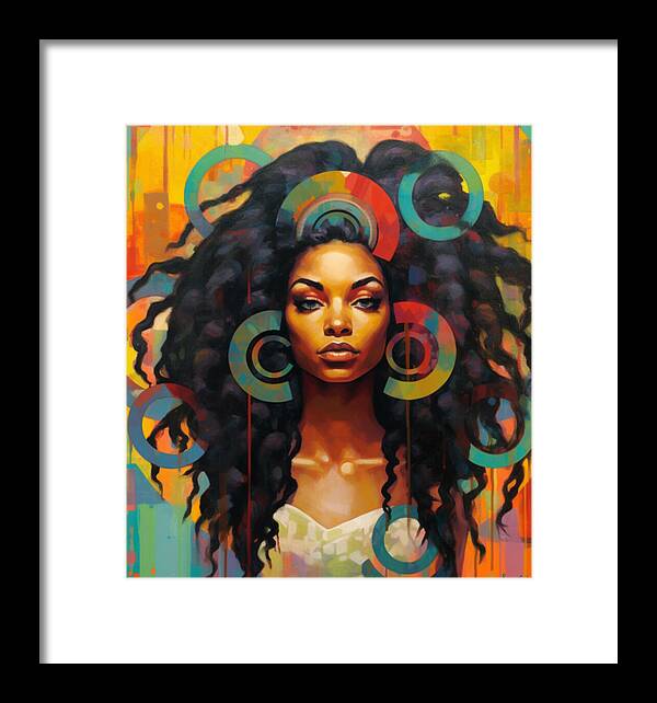 Bohemian, Rhapsody Girl - Framed Print