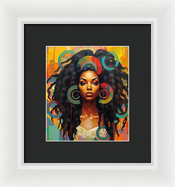 Bohemian, Rhapsody Girl - Framed Print