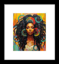 Bohemian, Rhapsody girl - Framed Print