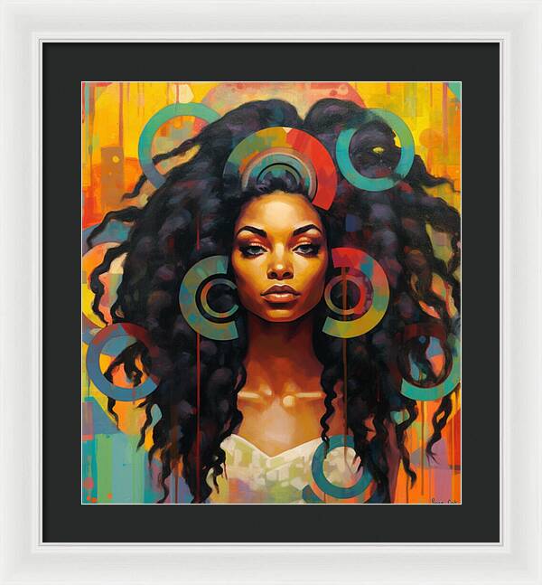 Bohemian, Rhapsody Girl - Framed Print