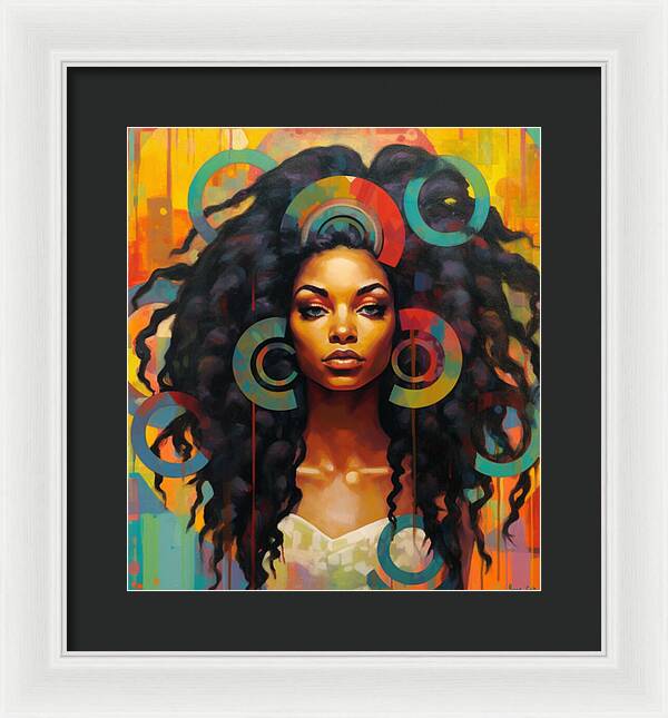 Bohemian, Rhapsody Girl - Framed Print