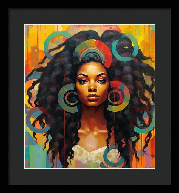 Bohemian, Rhapsody Girl - Framed Print