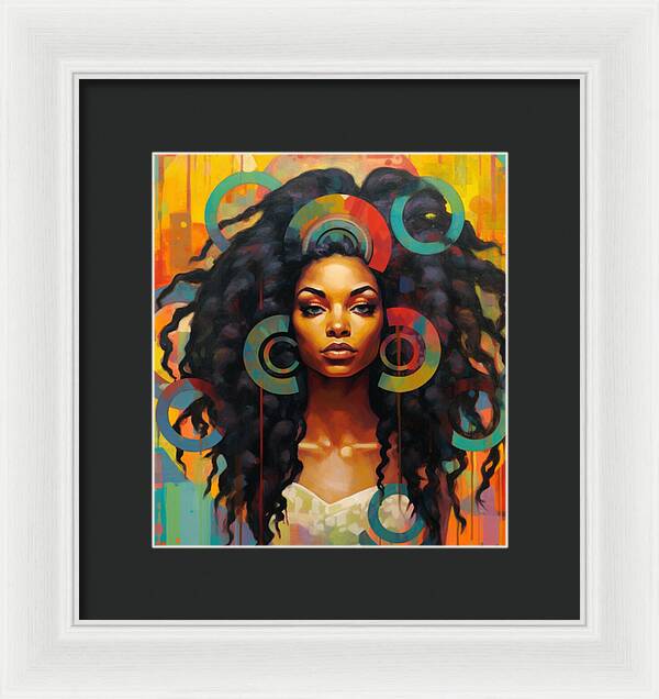 Bohemian, Rhapsody Girl - Framed Print