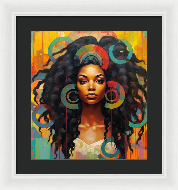 Bohemian, Rhapsody Girl - Framed Print