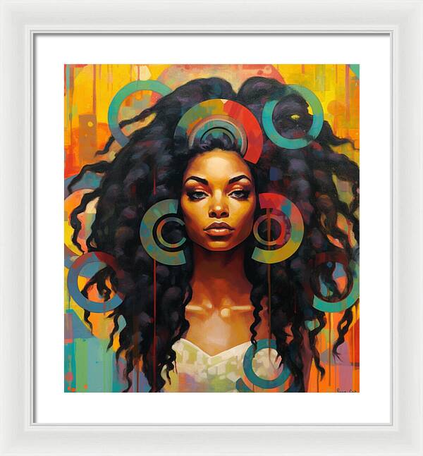 Bohemian, Rhapsody Girl - Framed Print