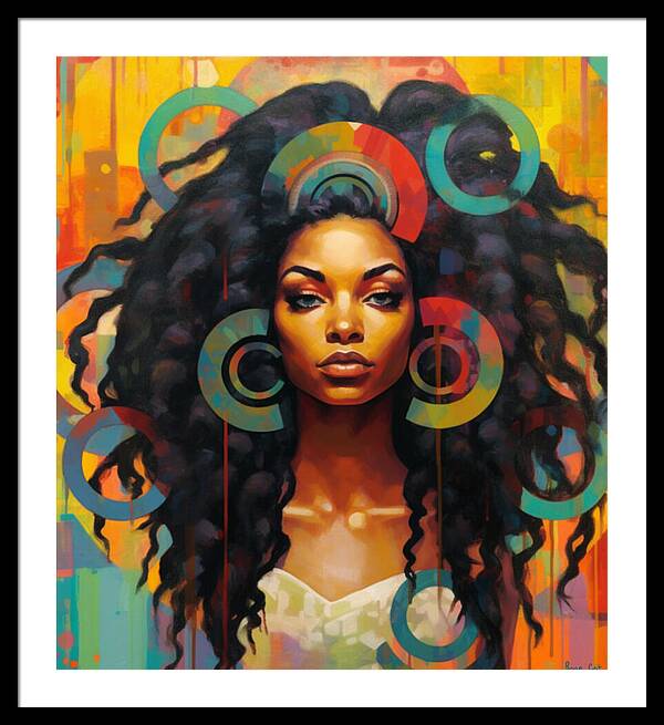 Bohemian, Rhapsody Girl - Framed Print