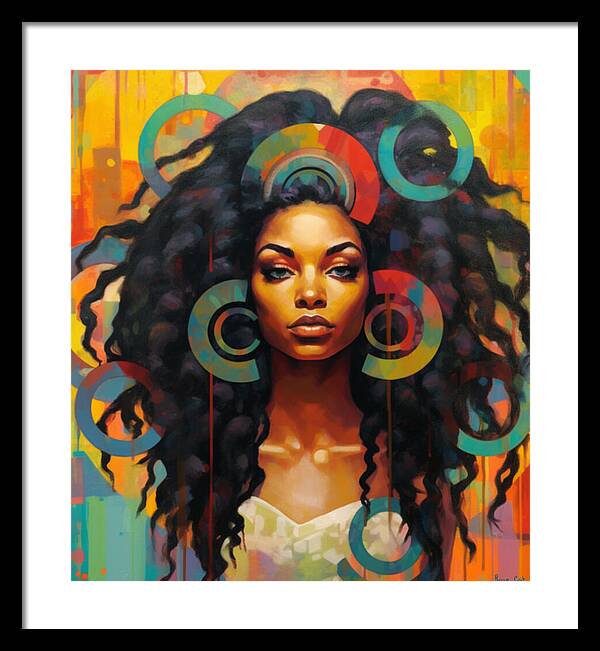 Bohemian, Rhapsody Girl - Framed Print