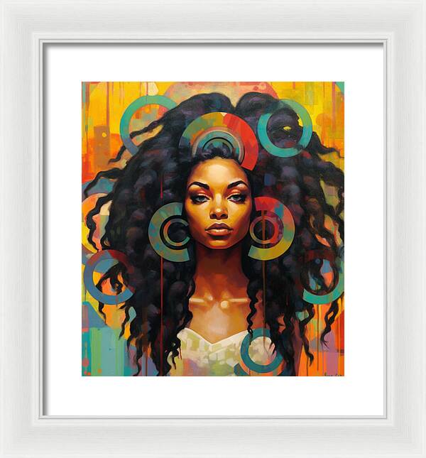 Bohemian, Rhapsody Girl - Framed Print