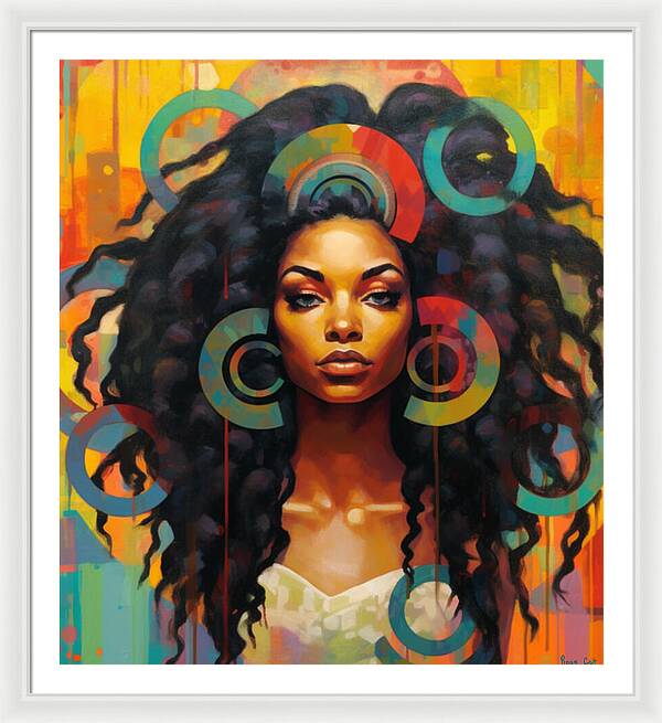 Bohemian, Rhapsody Girl - Framed Print