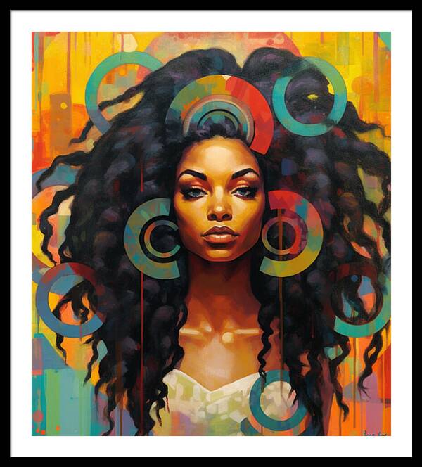 Bohemian, Rhapsody Girl - Framed Print