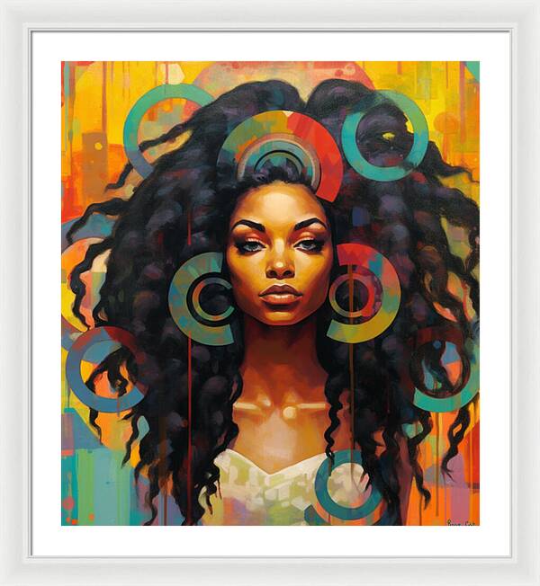 Bohemian, Rhapsody Girl - Framed Print