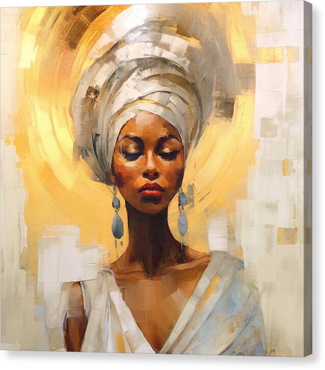 Black Queen - Canvas Print