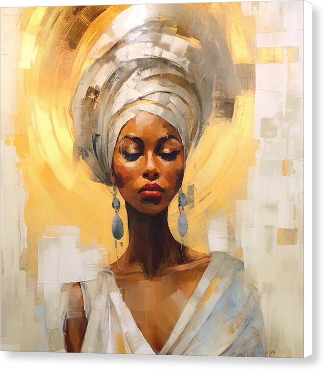 Black Queen - Canvas Print
