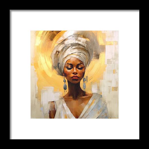 Black Queen - Framed Print