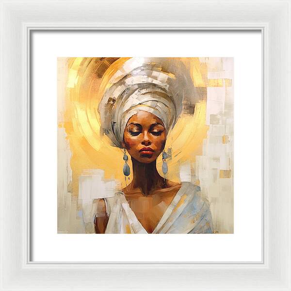 Black Queen - Framed Print