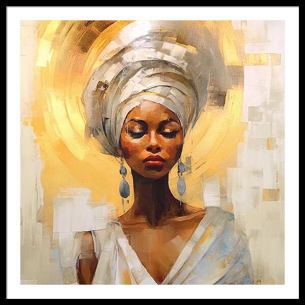 Black Queen - Framed Print