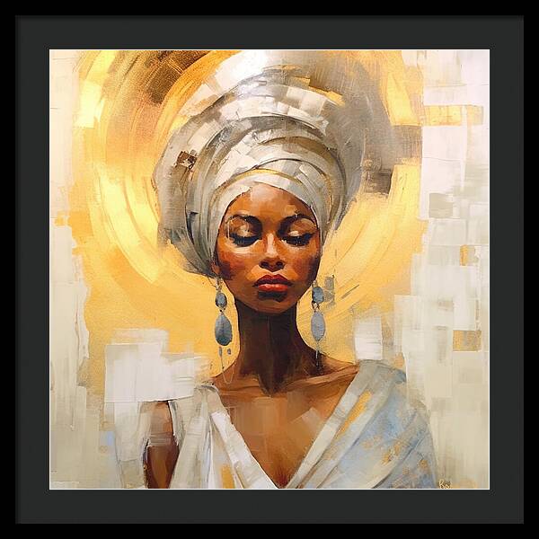 Black Queen - Framed Print