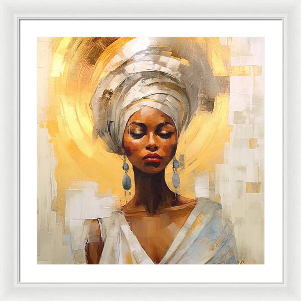 Black Queen - Framed Print