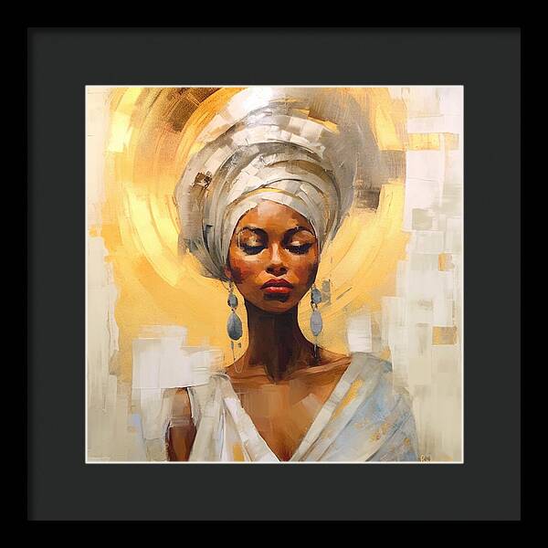 Black Queen - Framed Print