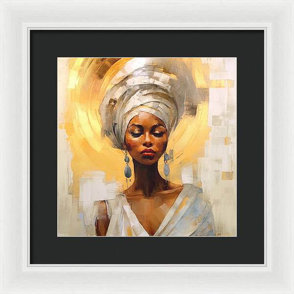 Black Queen - Framed Print