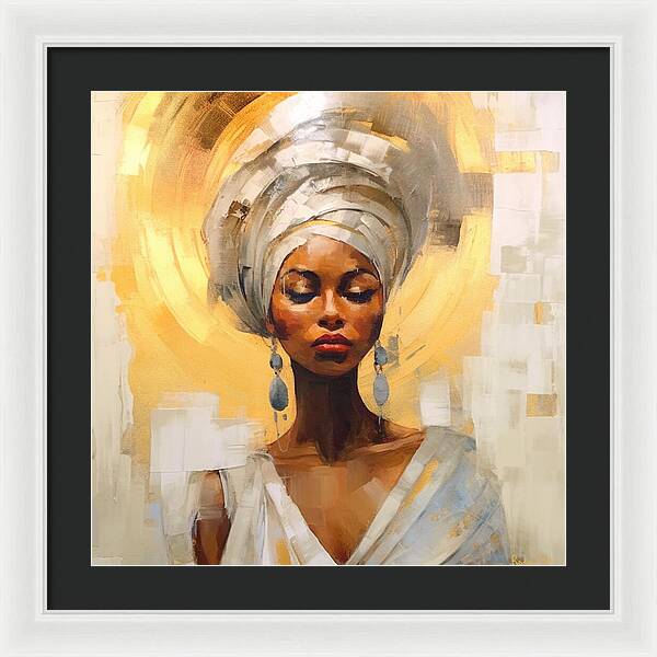 Black Queen - Framed Print
