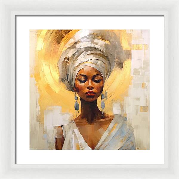 Black Queen - Framed Print