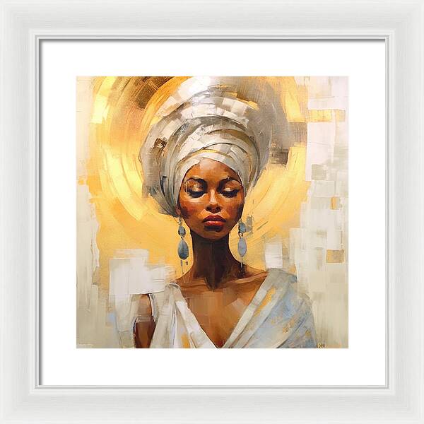 Black Queen - Framed Print