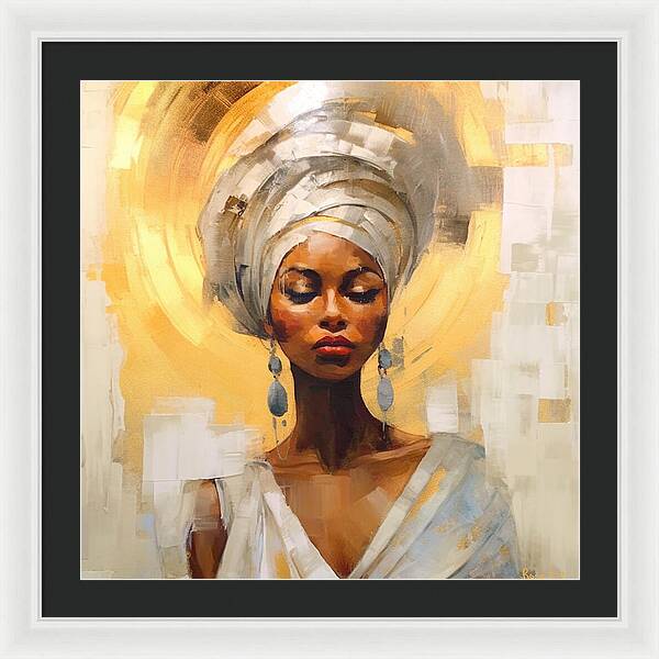Black Queen - Framed Print