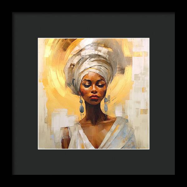 Black Queen - Framed Print