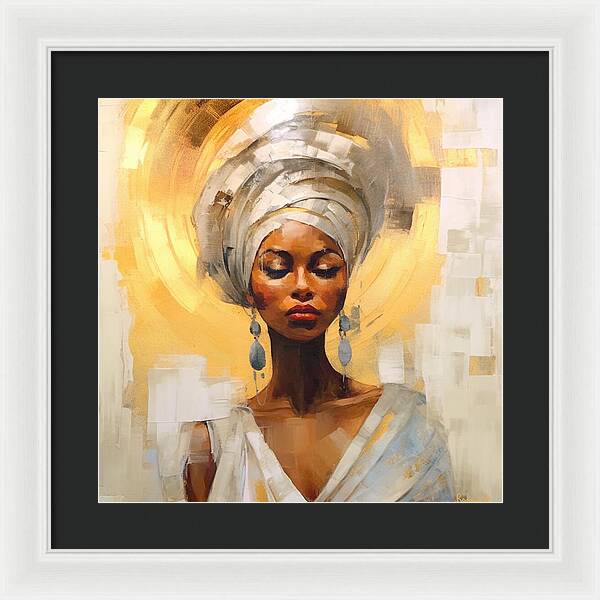 Black Queen - Framed Print