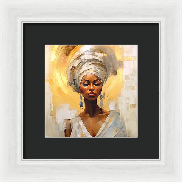 Black Queen - Framed Print