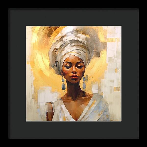 Black Queen - Framed Print