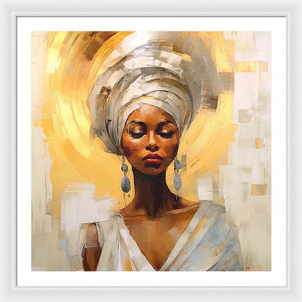 Black Queen - Framed Print