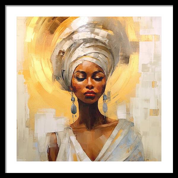 Black Queen - Framed Print