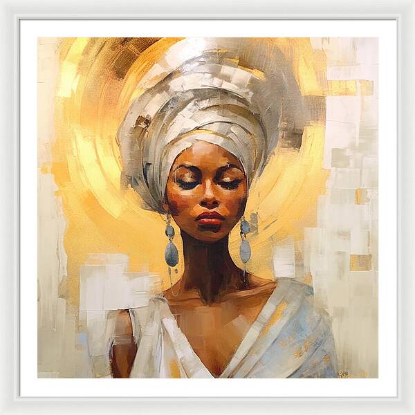 Black Queen - Framed Print