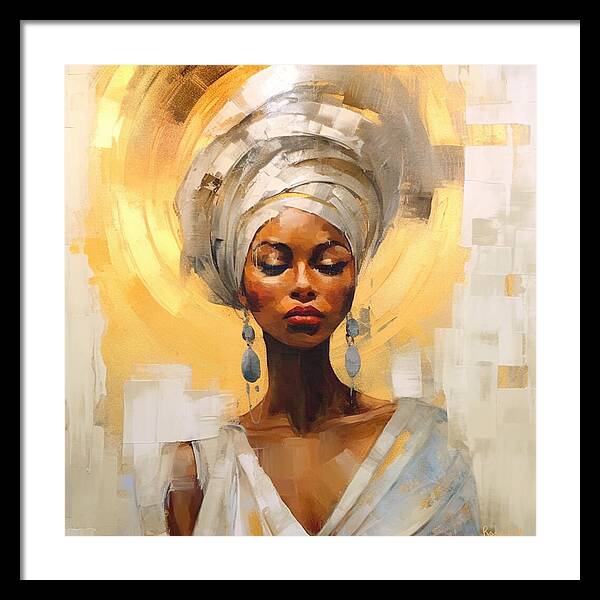 Black Queen - Framed Print