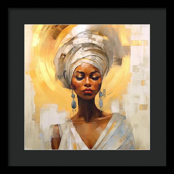 Black Queen - Framed Print