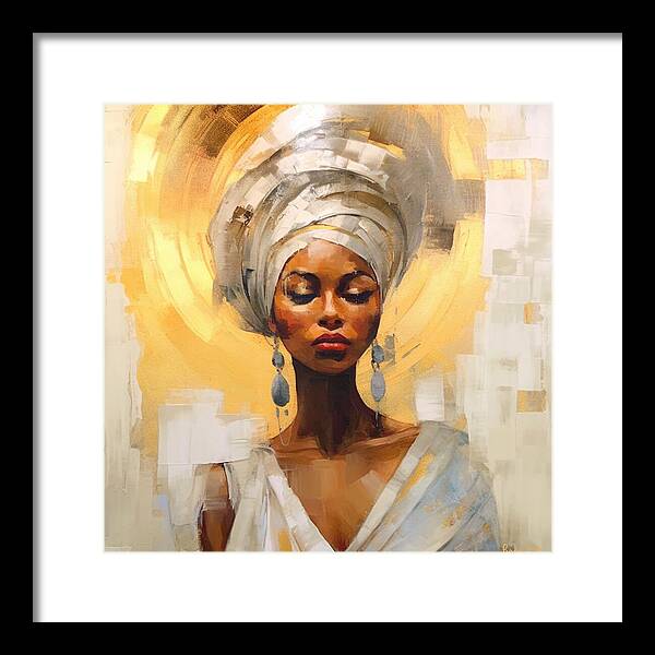 Black Queen - Framed Print