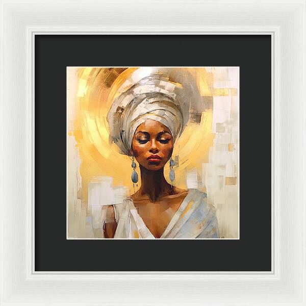 Black Queen - Framed Print