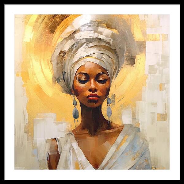 Black Queen - Framed Print