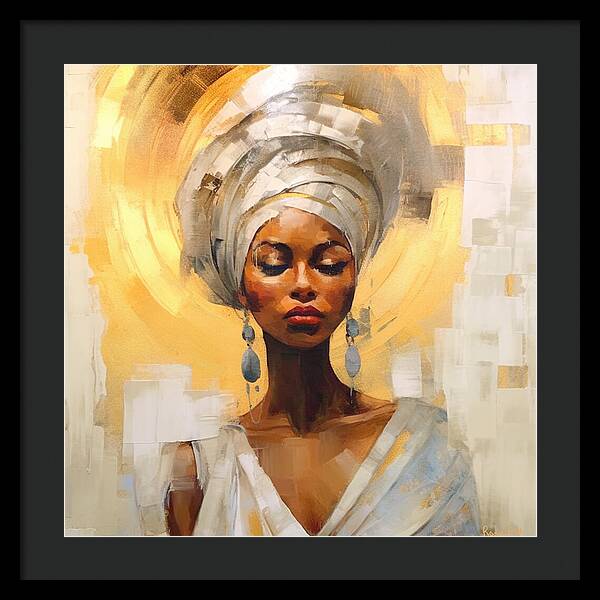Black Queen - Framed Print