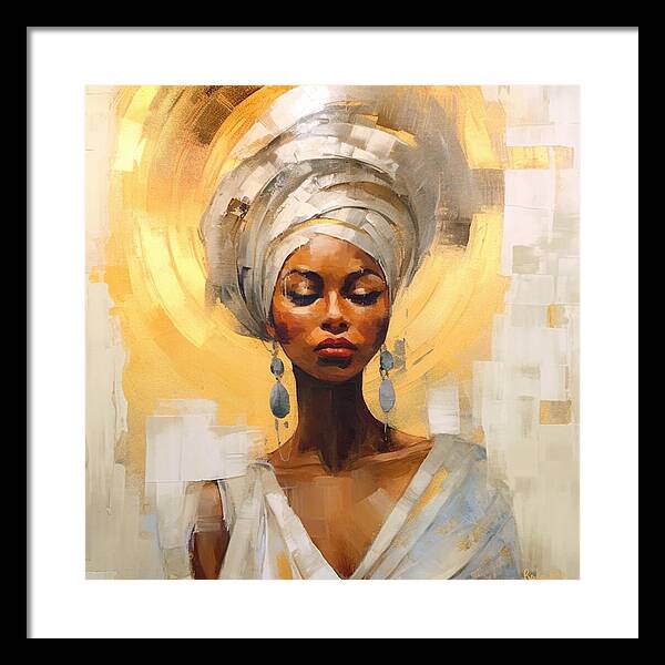 Black Queen - Framed Print