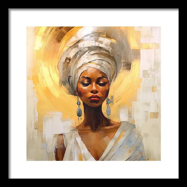 Black Queen - Framed Print