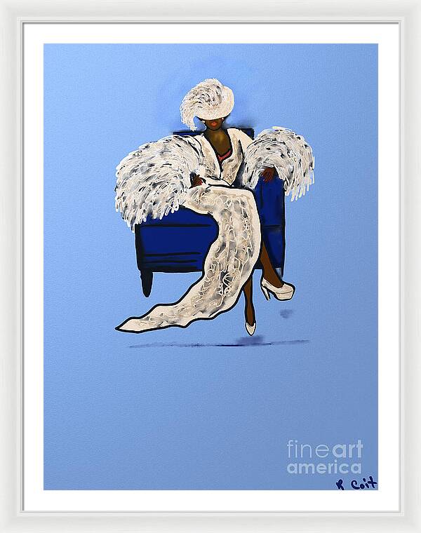 Foxy Lady - Framed Print