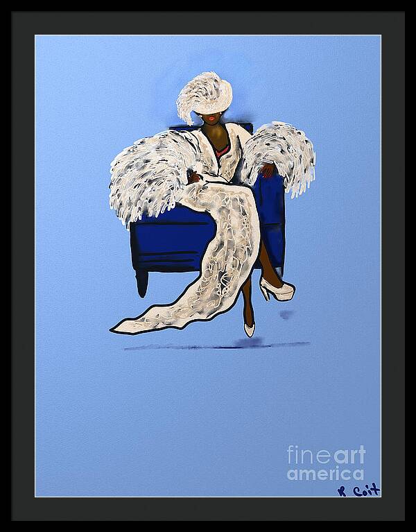Foxy Lady - Framed Print